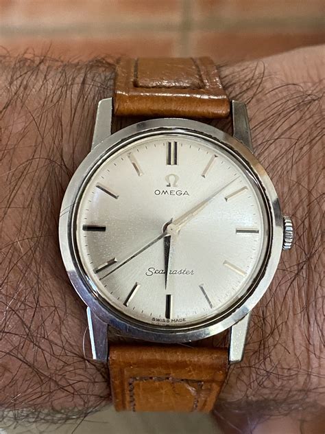 omega automatic seamaster gold watch|omega seamaster automatic watch 1960.